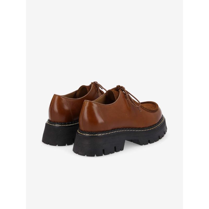 DENIA LACE UP - SERESTA/SUEDE - WHISKY